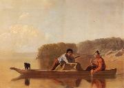 George Caleb Bingham Die Heimkehr der Trapper China oil painting reproduction